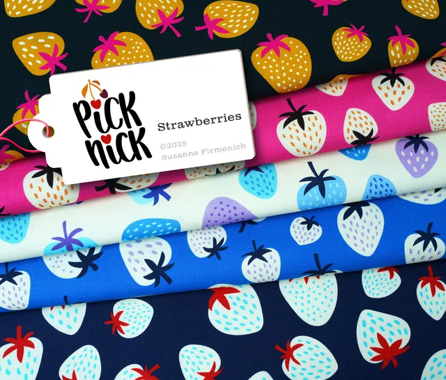 albstoffe-picknick-strawberries-bio-sweat-meterware image 1
