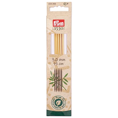 prym-1530-strumpfstricknadeln-bambus-15-cm-3-0-mm image 4