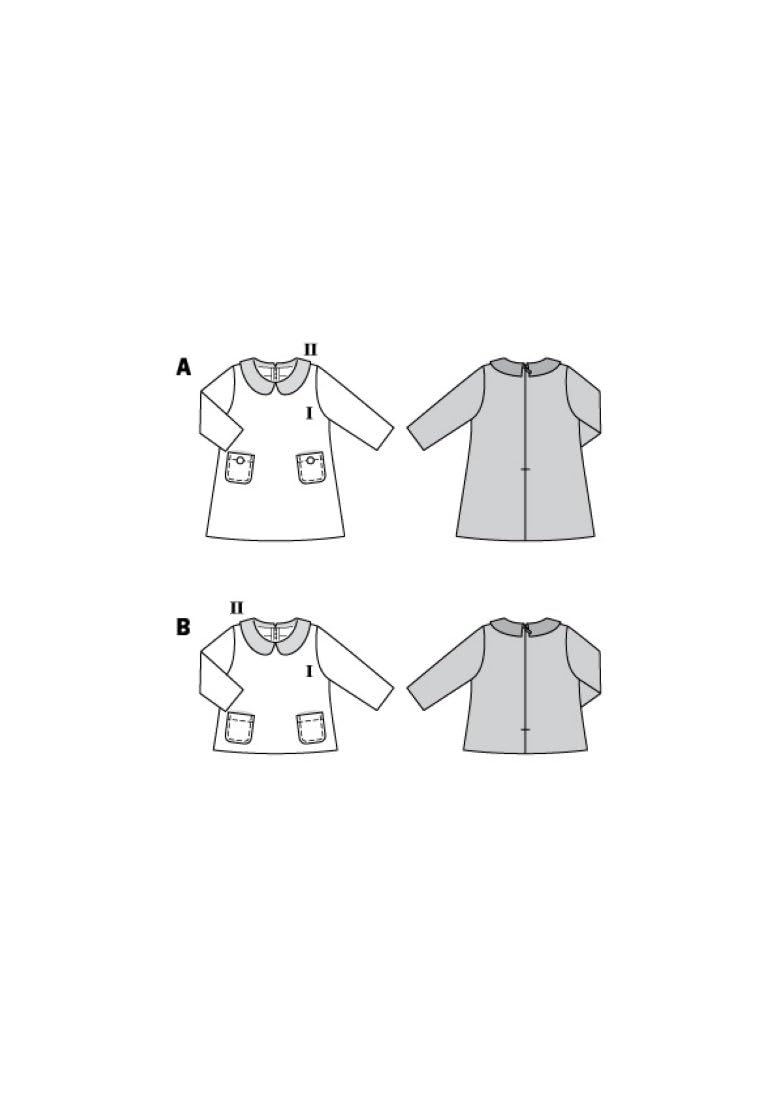 burda-style-9262-schnittmuster-pullover-und-kleid-mit-kragen-kinder-gr-98-128-n- image 2