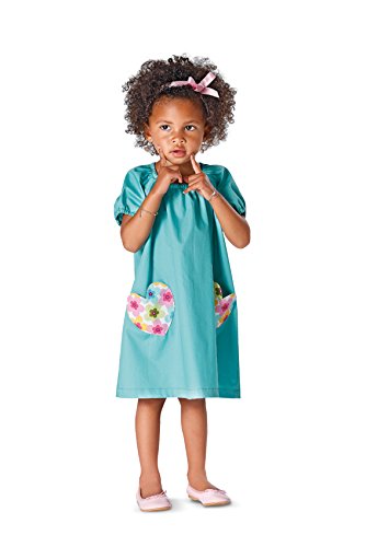burda-style-9438-schnittmuster-kleid-shirt-mit-puff-rmeln-kids-gr-92-122 image 6