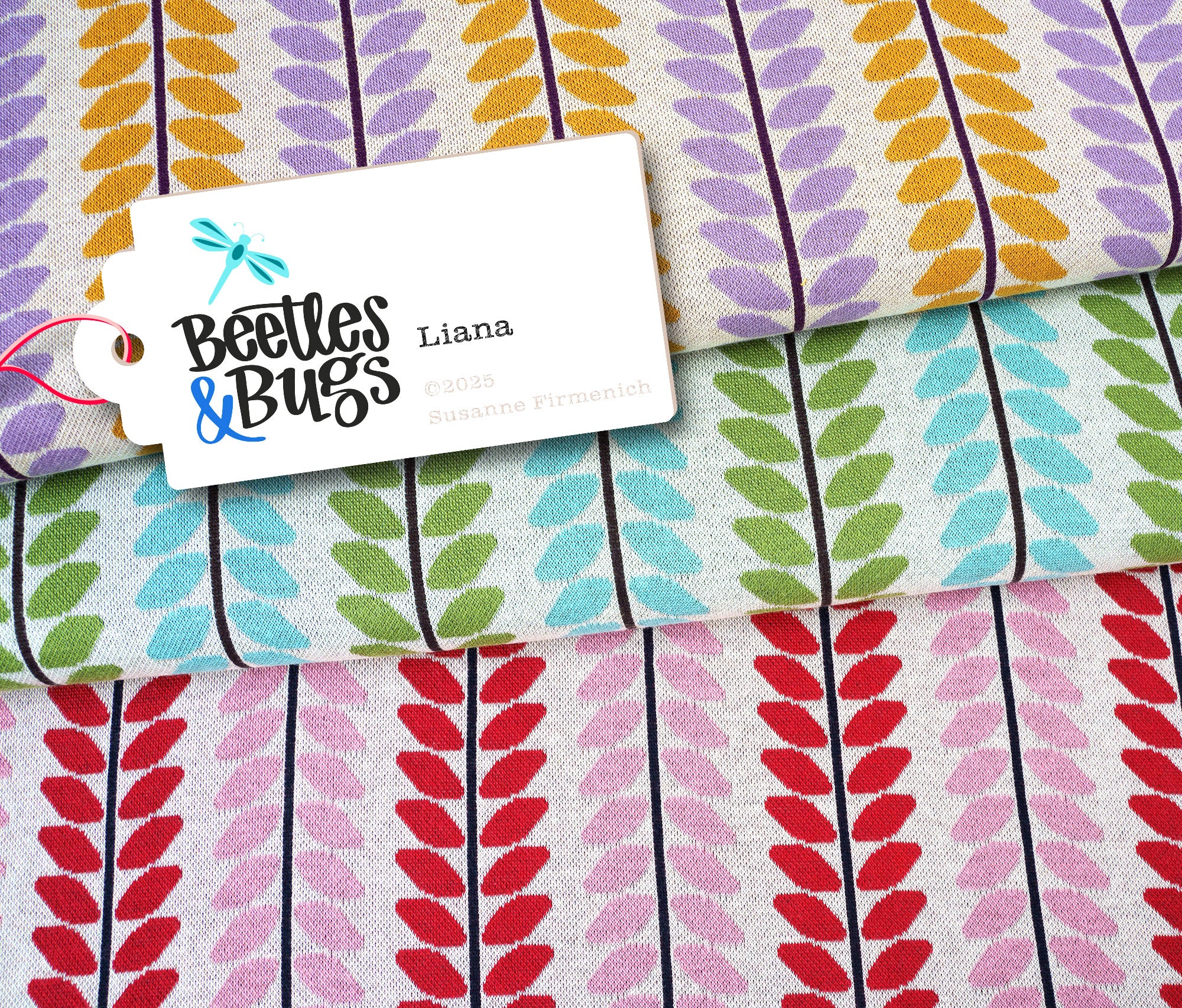 albstoffe-beetles-bugs-liana-jacquard-jersey-bio-baumwolle image 1