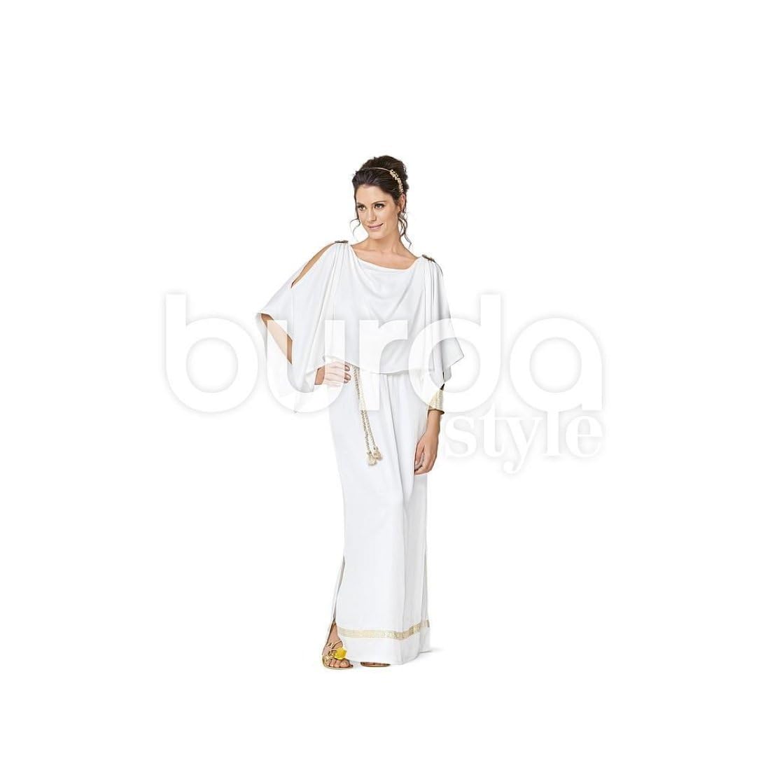 burda-style-schnittmuster-2353-damen-karnevalskost-m-r-misch-gyptisch-gr-34-44 image 2