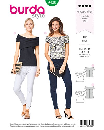 burda-style-6435-schnittmuster-damen-top-gr-34-44 image 6