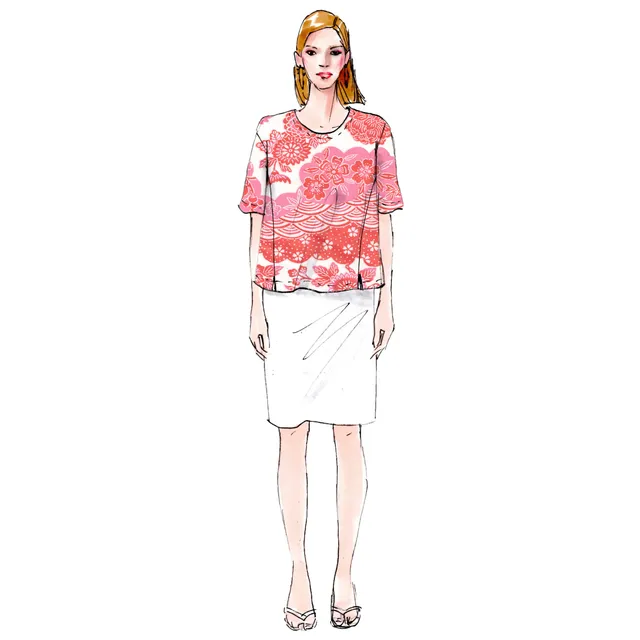 schnittmuster-berlin-t-shirt-este-damen-ebook image 1