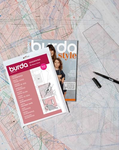 burda-style-seidenpapier-schneider-papier-5-blatt-110-x-150-cm-rosa image 7