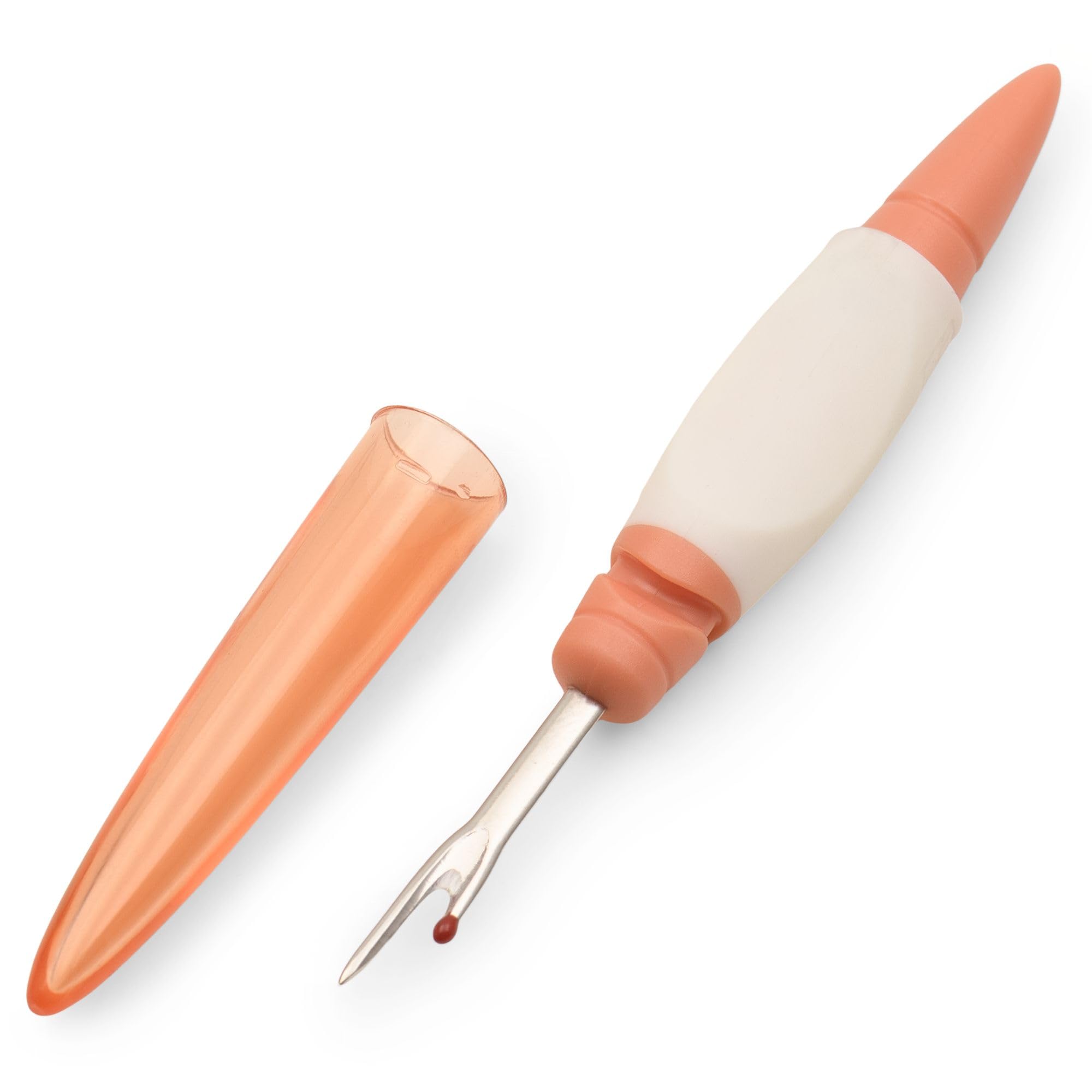 prym-prym-ergonomics-nahttrenner-klein-aprikose-mit-kugelspitze image 2