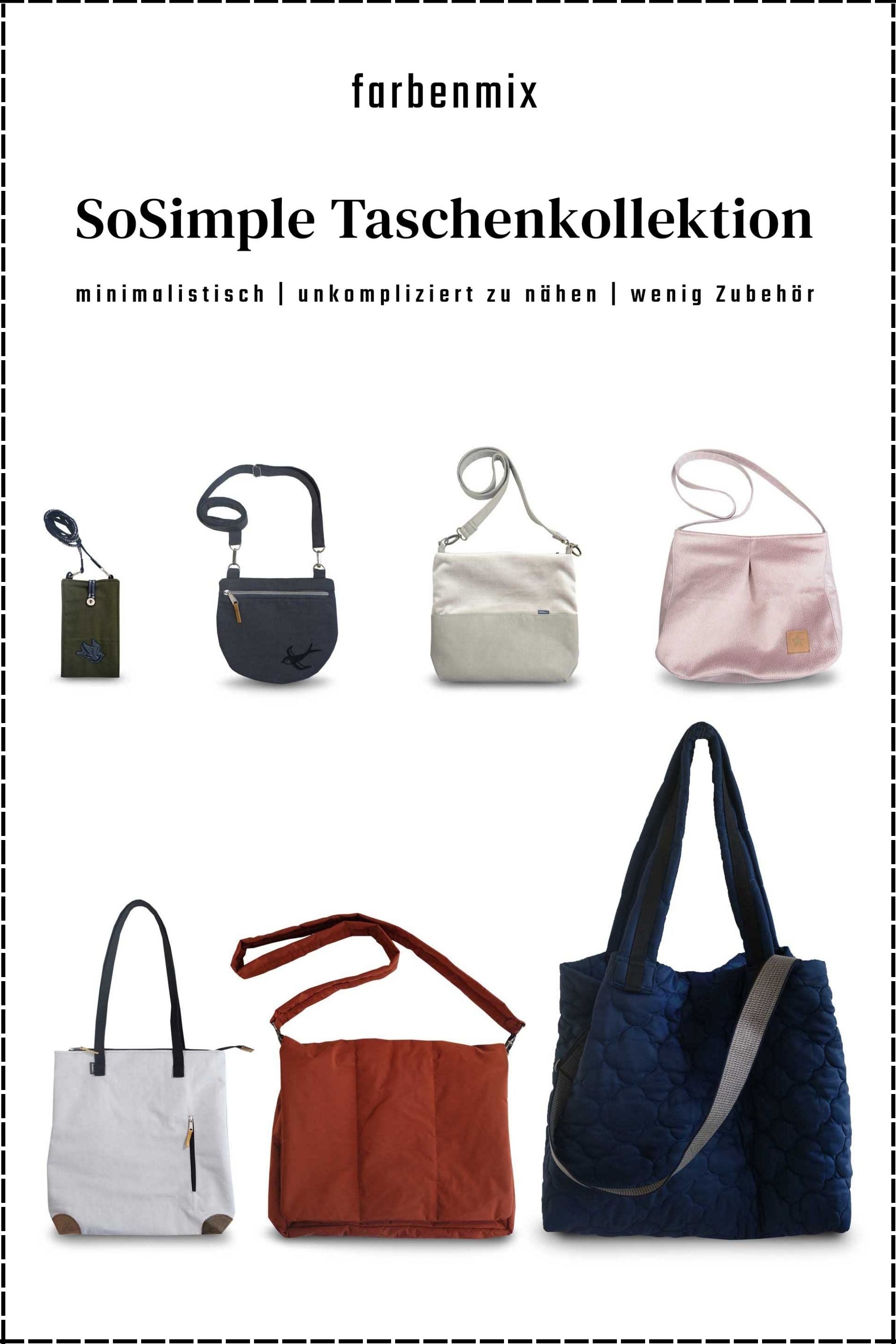 farbenmix-sosimple-taschenkollektion-ebook-7-taschen image 1