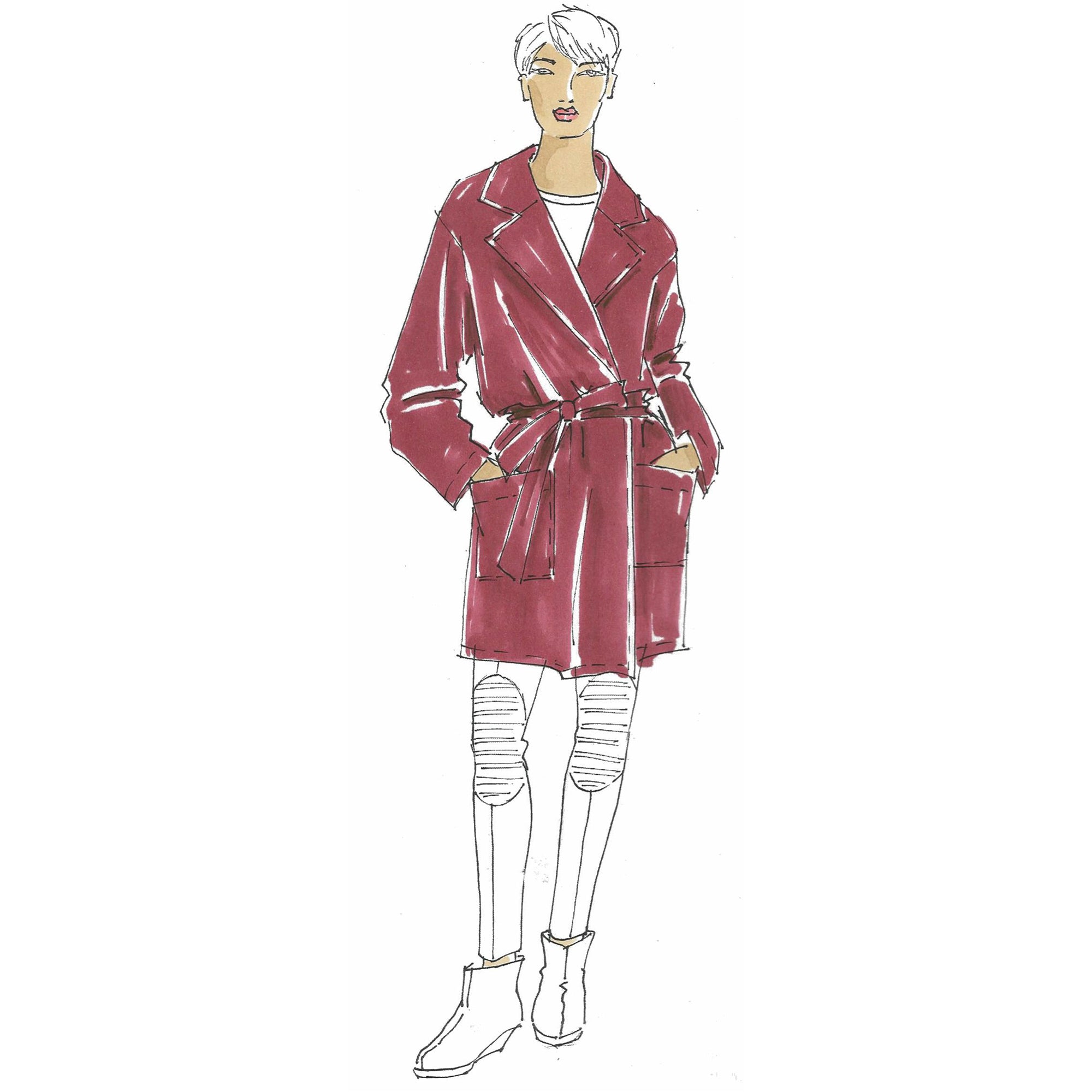 schnittmuster-berlin-herbstjacke-jade-bergangsjacke-damen-mit-bindeg-rtel image 1