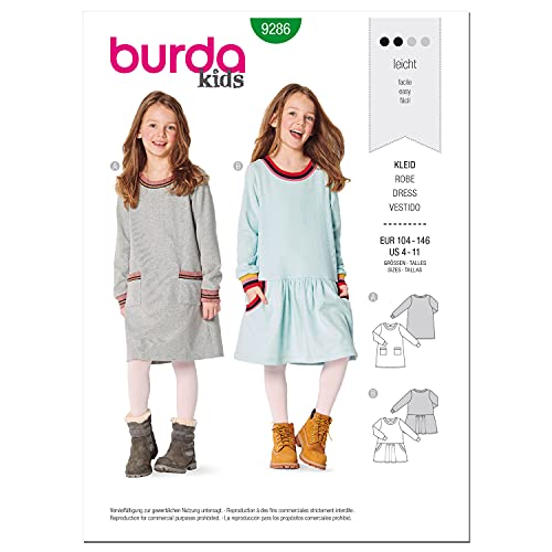 burda-style-9286-schnittmuster-m-dchen-kleider-mit-taschen image 7