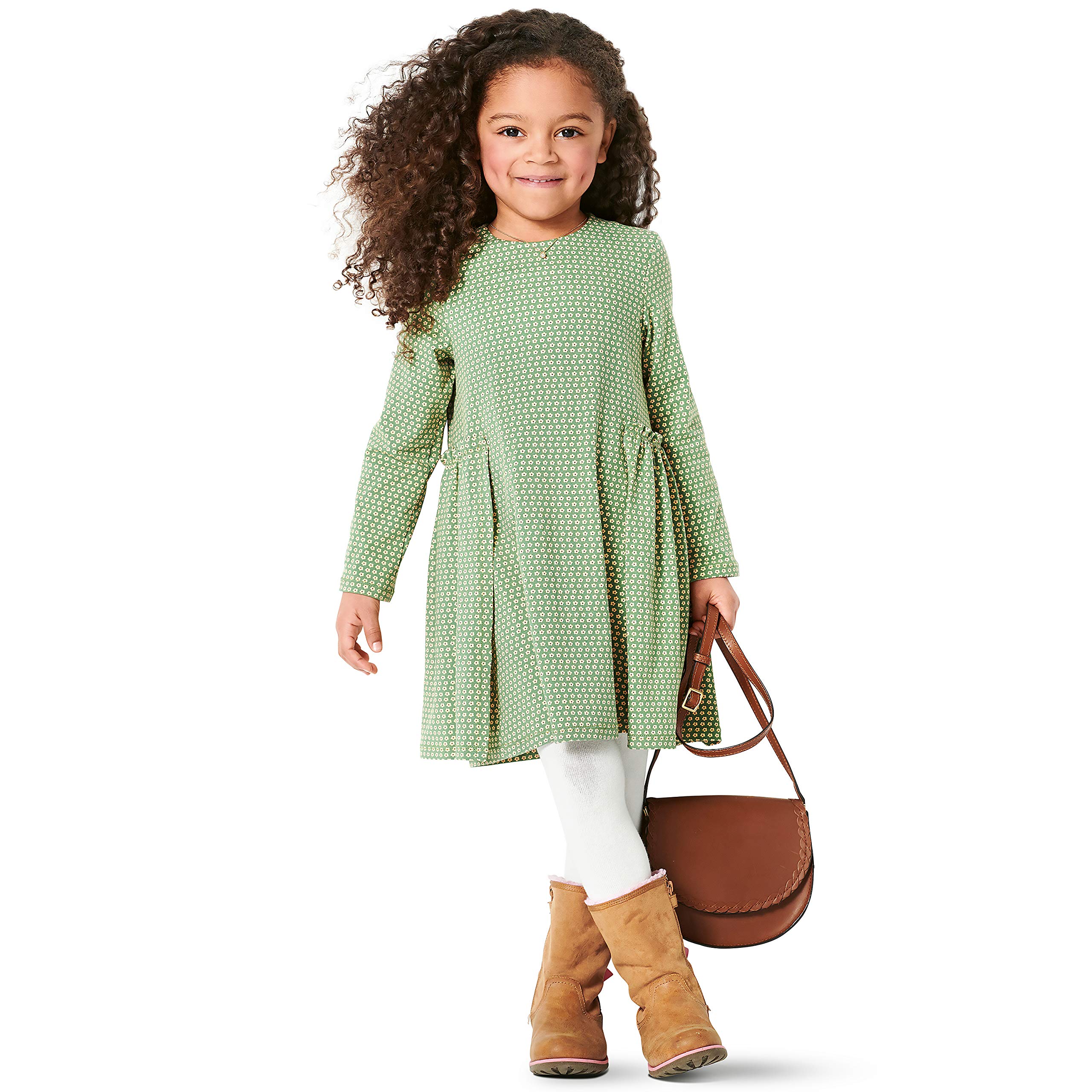 burda-style-9310-langarm-kleid-mit-taschen-und-berrock-papierschnittmuster-kids image 5