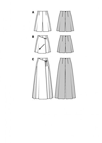 burda-style-6980-hosenrock-mit-wickeleffekt-gr-34-46-papierschnittmuster-damen image 5