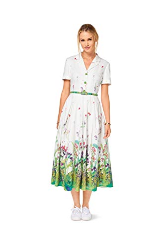 burda-style-schnittmuster-6520-damen-hemdblusenkleid-und-faltenrock-gr-34-46 image 4