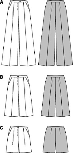 burda-style-6812-schnittmuster-damen-hose-gerade-und-schmale-form image 7