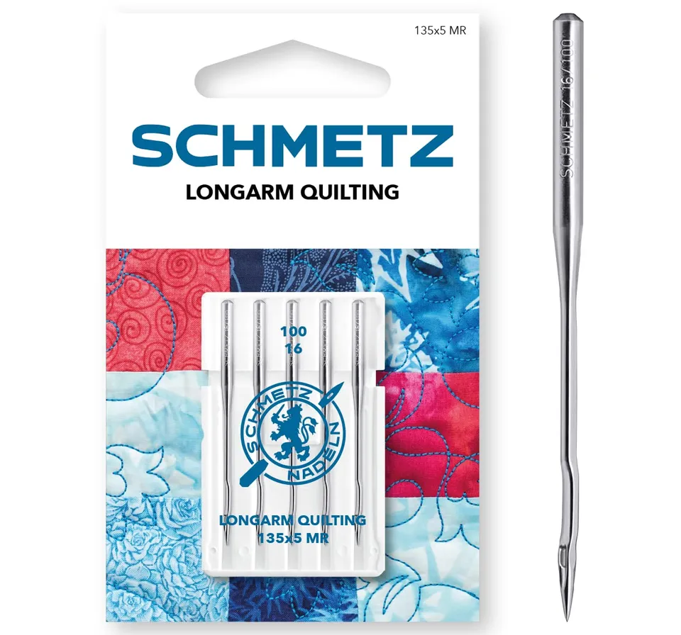 schmetz-longarm-quilting-135x5-mr-100-16-5-n-hmaschinennadeln image 1