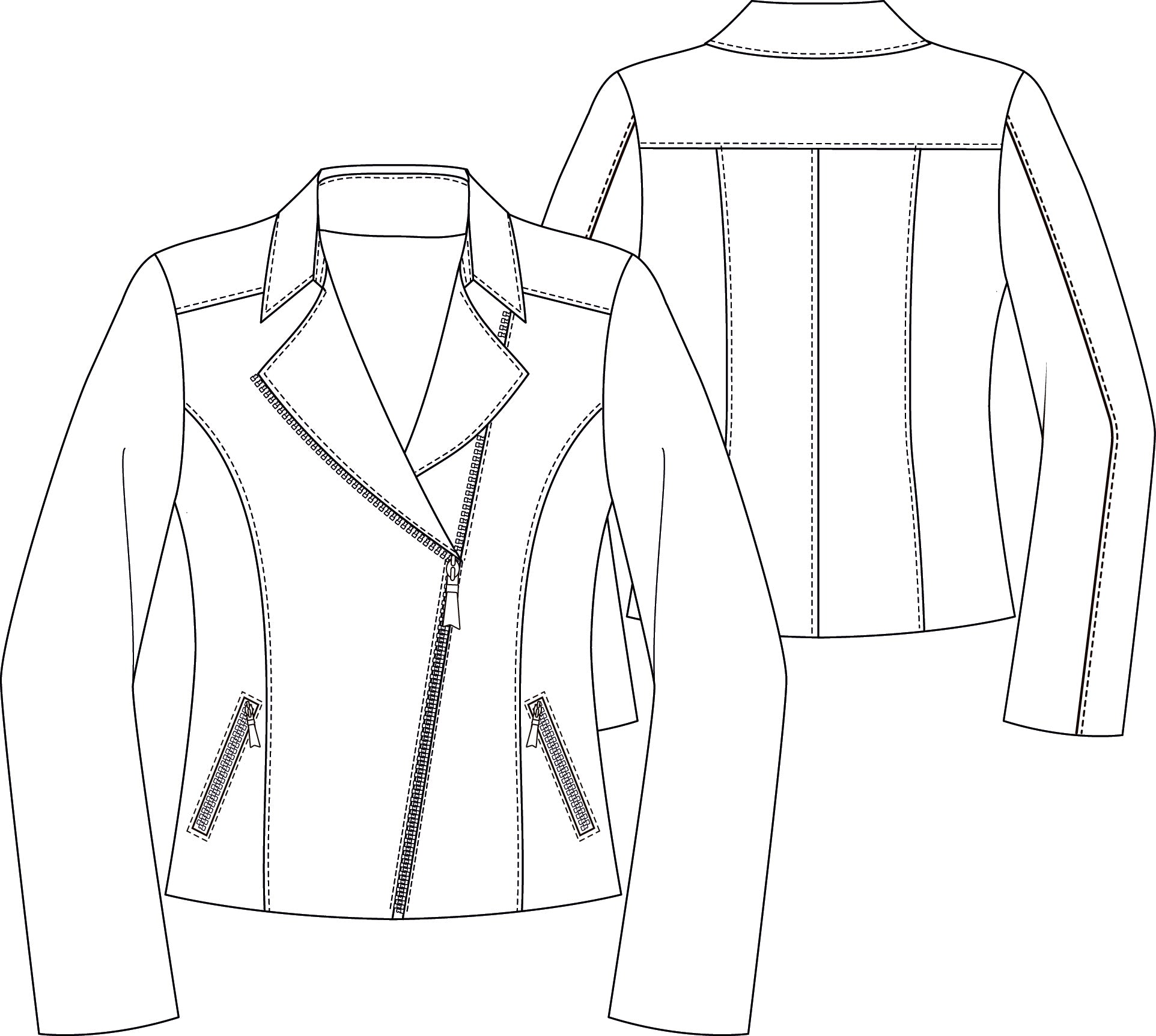 schnittmuster-berlin-britt-premium-bikerjacke-damen-schnittmuster image 2