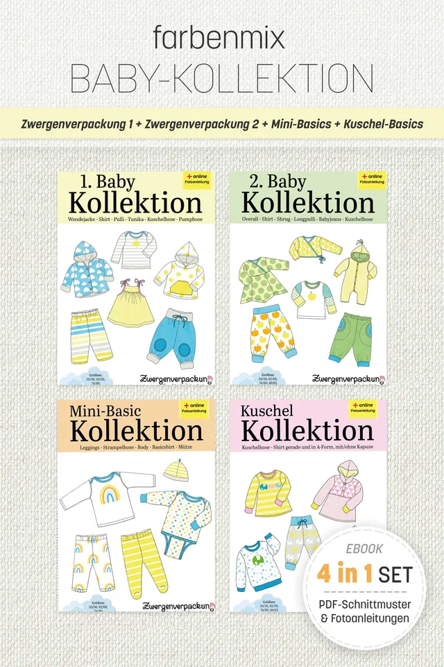 farbenmix-baby-kollektion-4-in-1-ebook-set-schnittmuster image 1