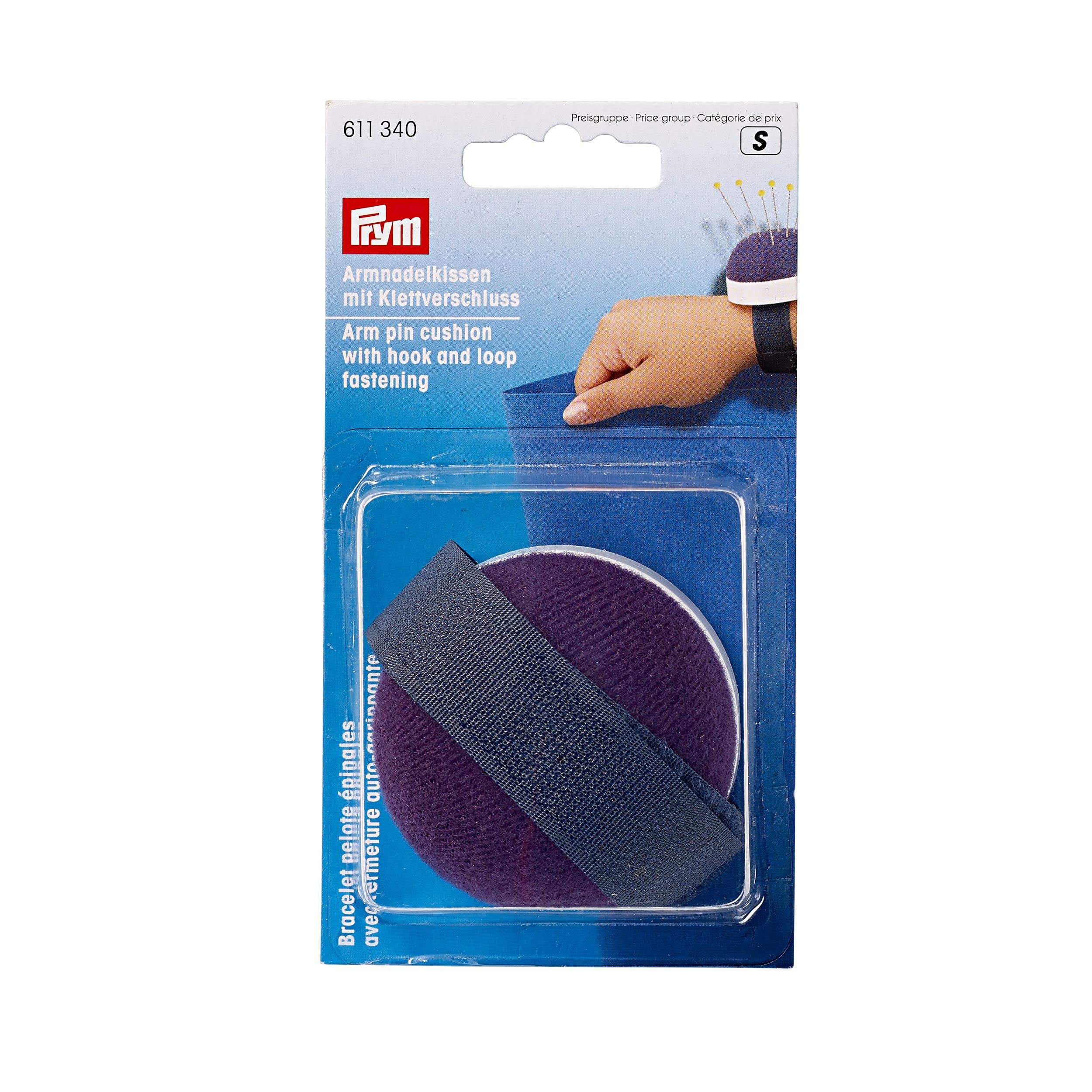 prym-armnadelkissen-mit-klettband-blau image 1