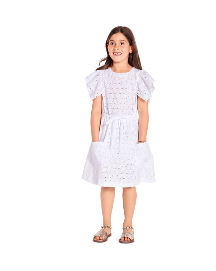burda-style-schnittmuster-9264-bluse-und-kleid-mit-volant-kinder-gr-104-146 image 4