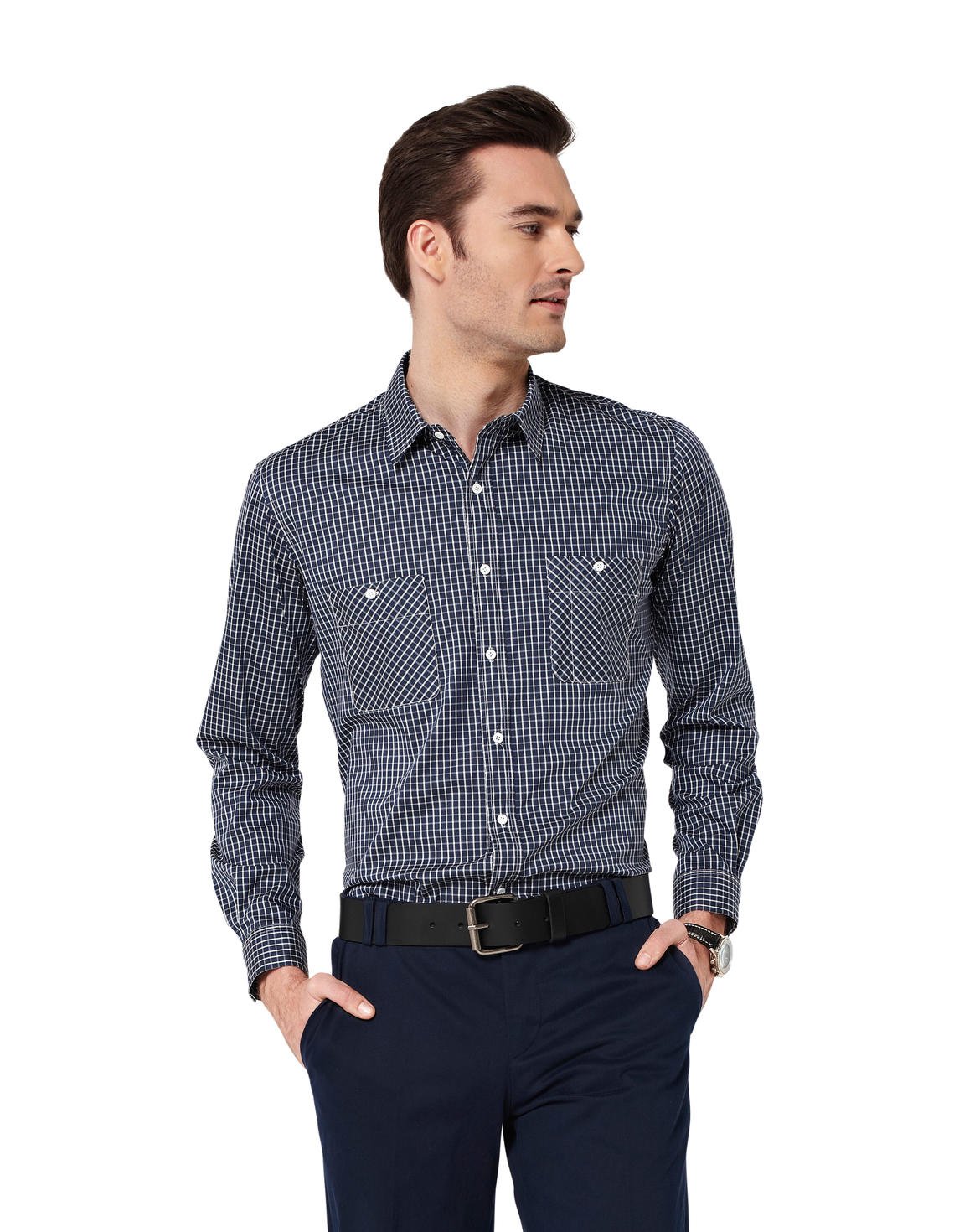 burda-style-6874-schnittmuster-herrenhemd-mit-kragenvarianten image 2