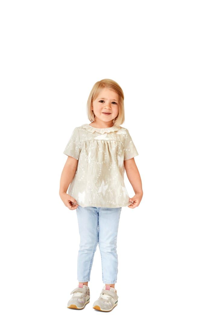 burda-style-b9260-schnittmuster-kleid-und-bluse-f-r-m-dchen-gr-56-98 image 2