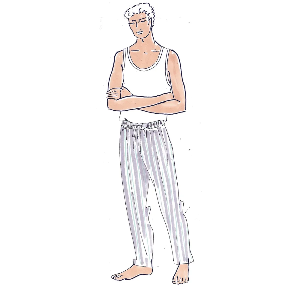 schnittmuster-berlin-pyjamahose-dean-herren-schnittmuster image 1