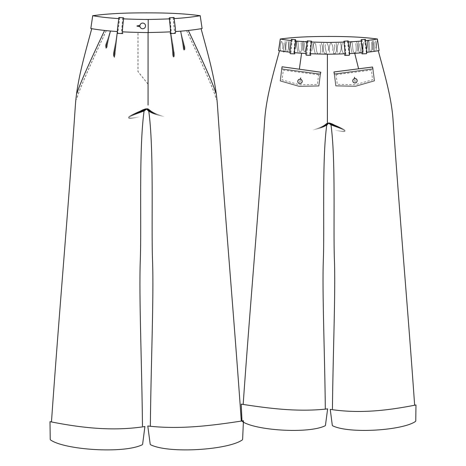 schnittmuster-berlin-marlenehose-viola-bundfaltenhose-damen-ebook-beamer image 2