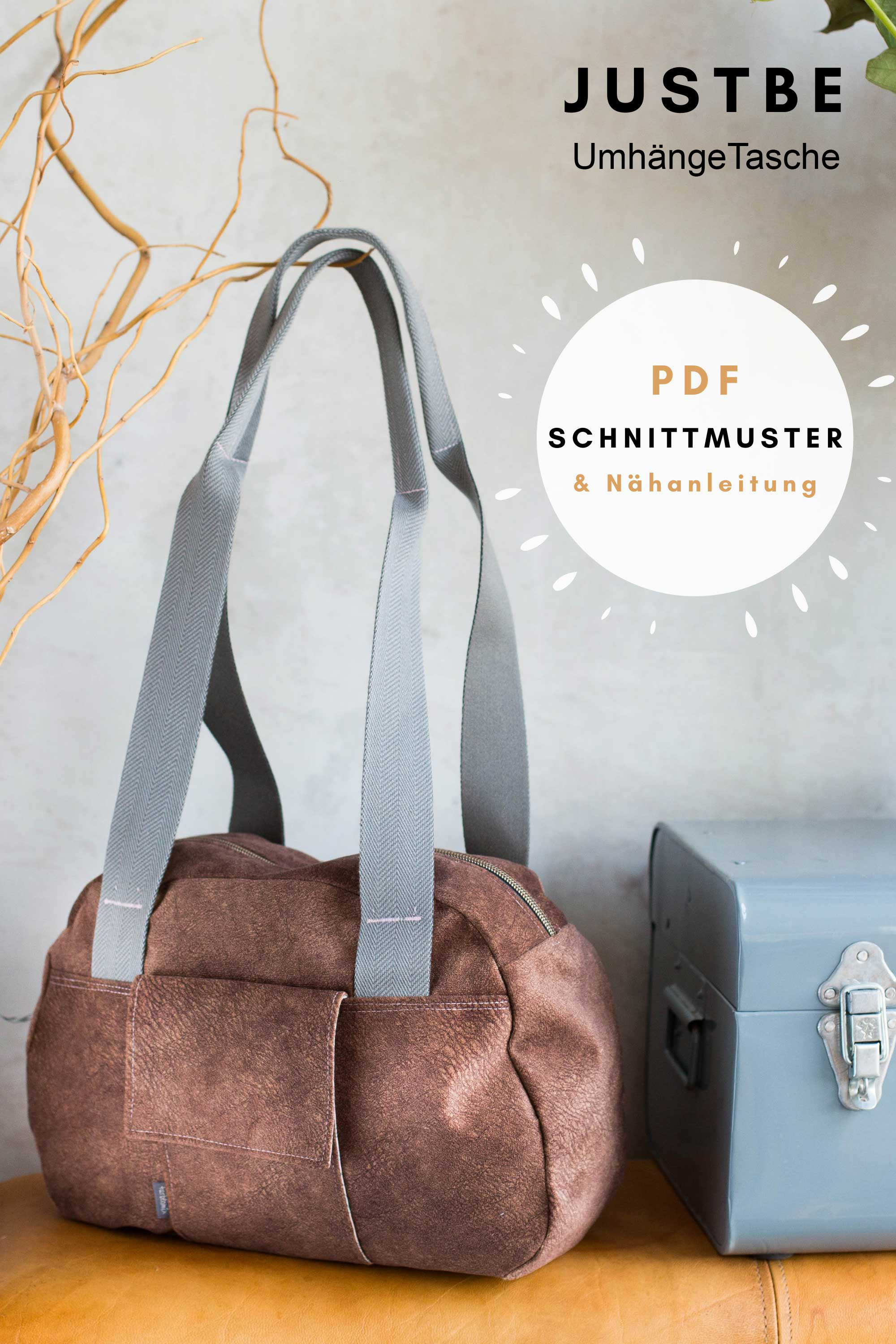 farbenmix-justbe-umh-ngetasche-ebook-schnittmuster-mit-handytasche image 1