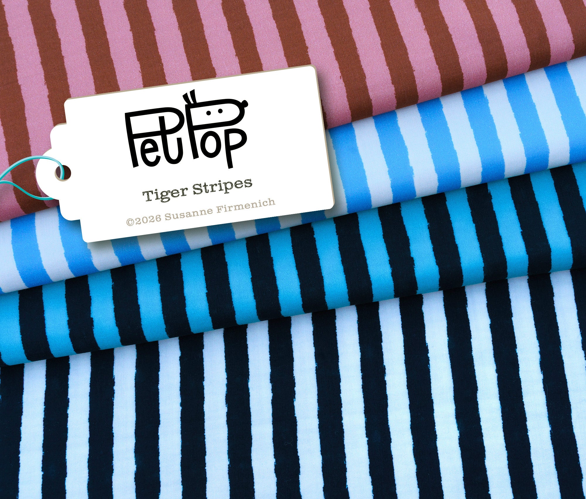 albstoffe-pet-pop-tiger-stripes-double-gauze-musselin image 1
