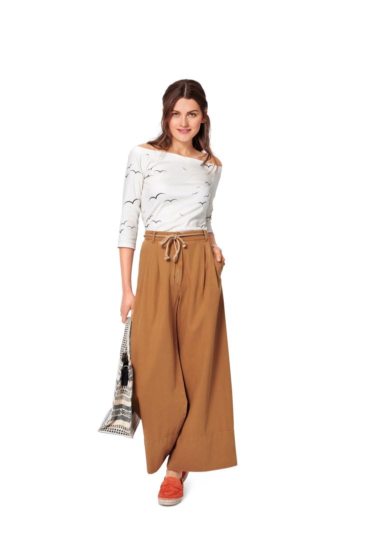 burda-style-6021-schnittmuster-off-shoulder-shirt-3-4-arm-damen-gr-34-44-sehr-le image 5