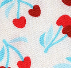 albstoffe-picknick-cherries-new-cotton-satin-bio-webware-meterware image 4