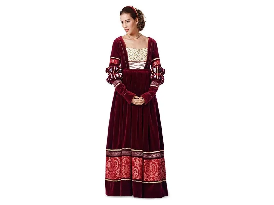 burda-style-7171-schnittmuster-damen-renaissance-kleid-karneval-kost-m-gr-36-50 image 1