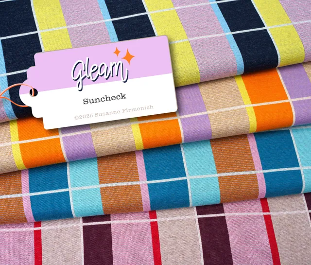 albstoffe-gleam-suncheck-bio-jacquard-jersey-glitzer-meterware image 1