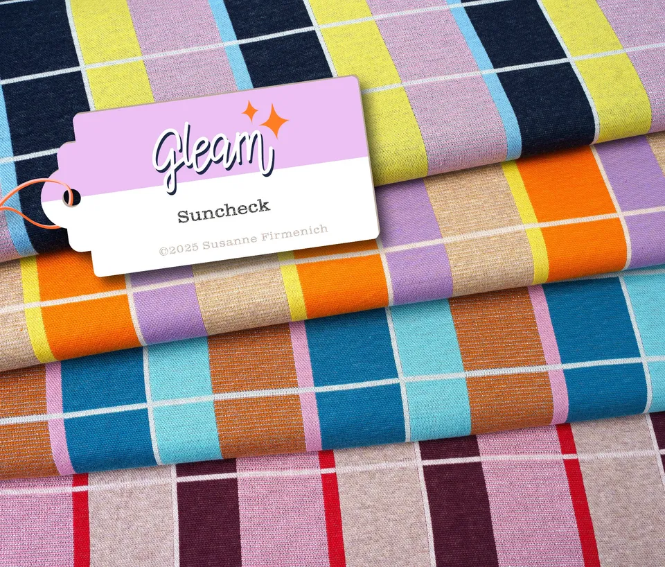 albstoffe-gleam-suncheck-bio-jacquard-jersey-glitzer-meterware image 1