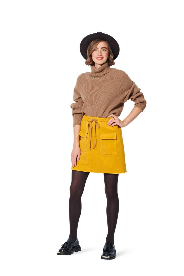 burda-style-5944-schnittmuster-rock-damen-gr-34-48-level-1 image 3