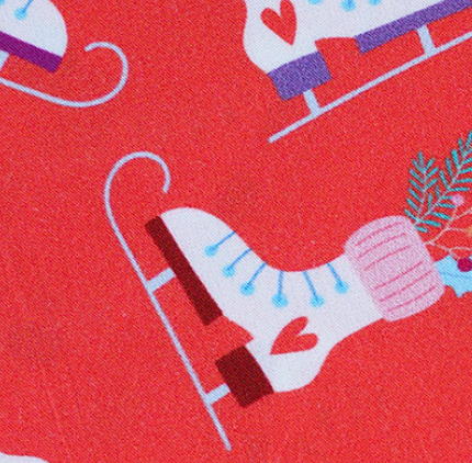 albstoffe-christmas-on-ice-canvas-gots-bio-canvas-meterware image 3