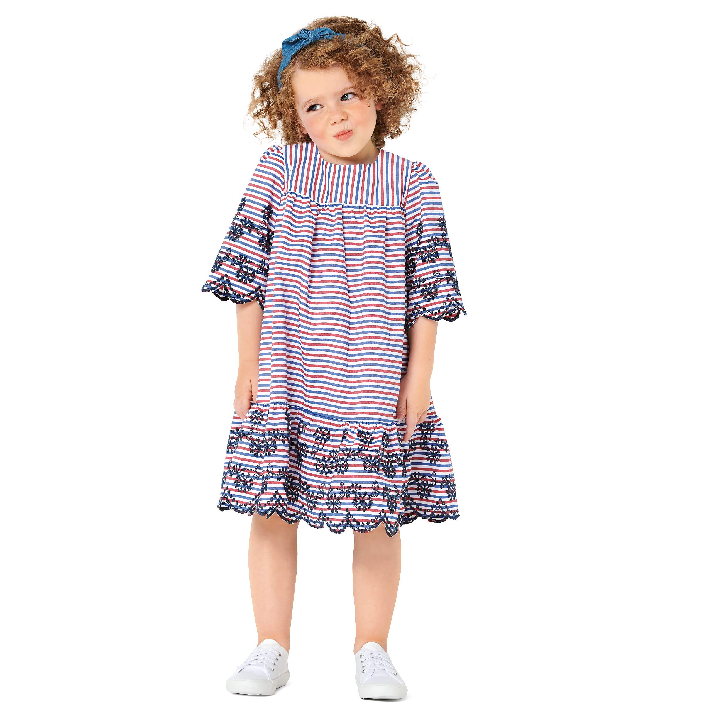 burda-style-kids-schnittmuster-9305-sommerkleid-m-dchen-gr-92-122 image 2