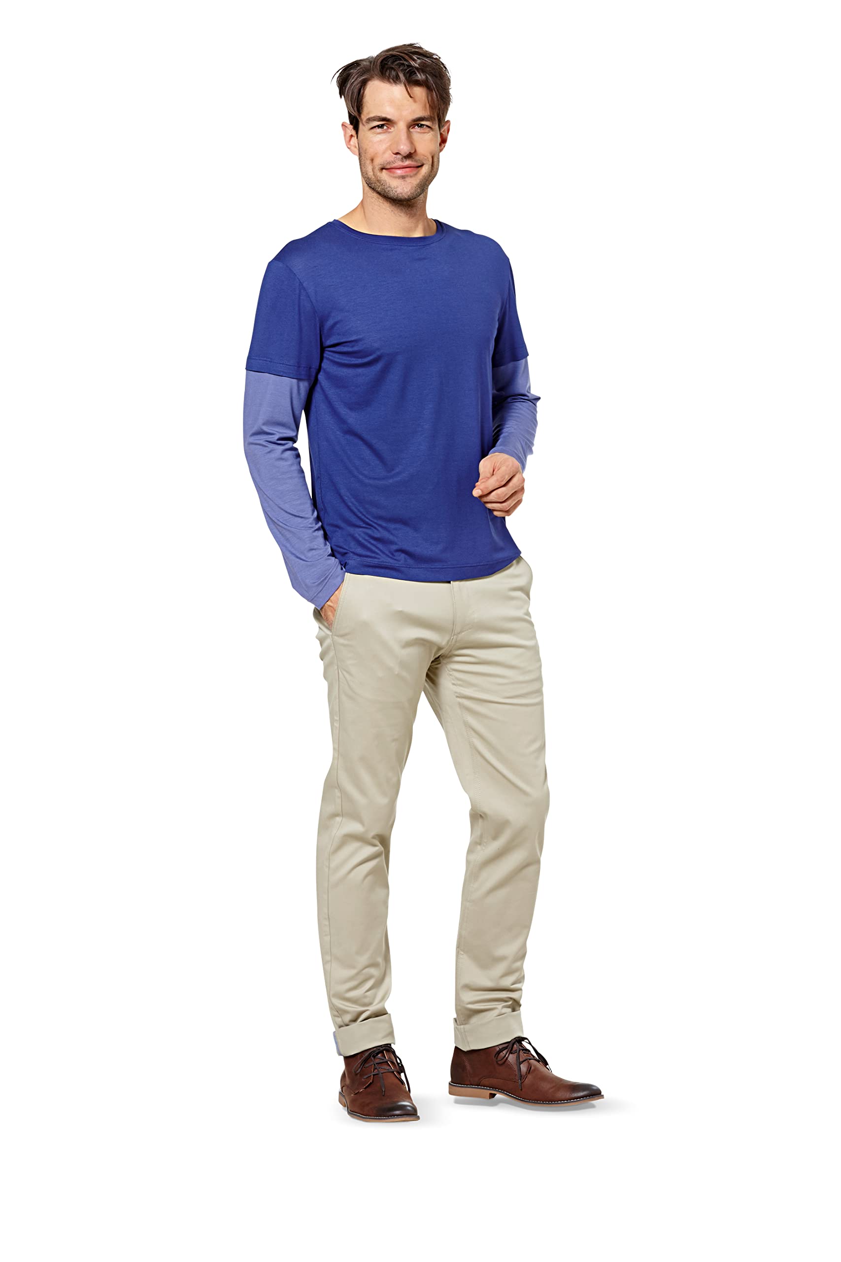 burda-style-6602-unisex-t-shirt-und-longsleeve-schnittmuster-gr-32-46-44-56 image 5