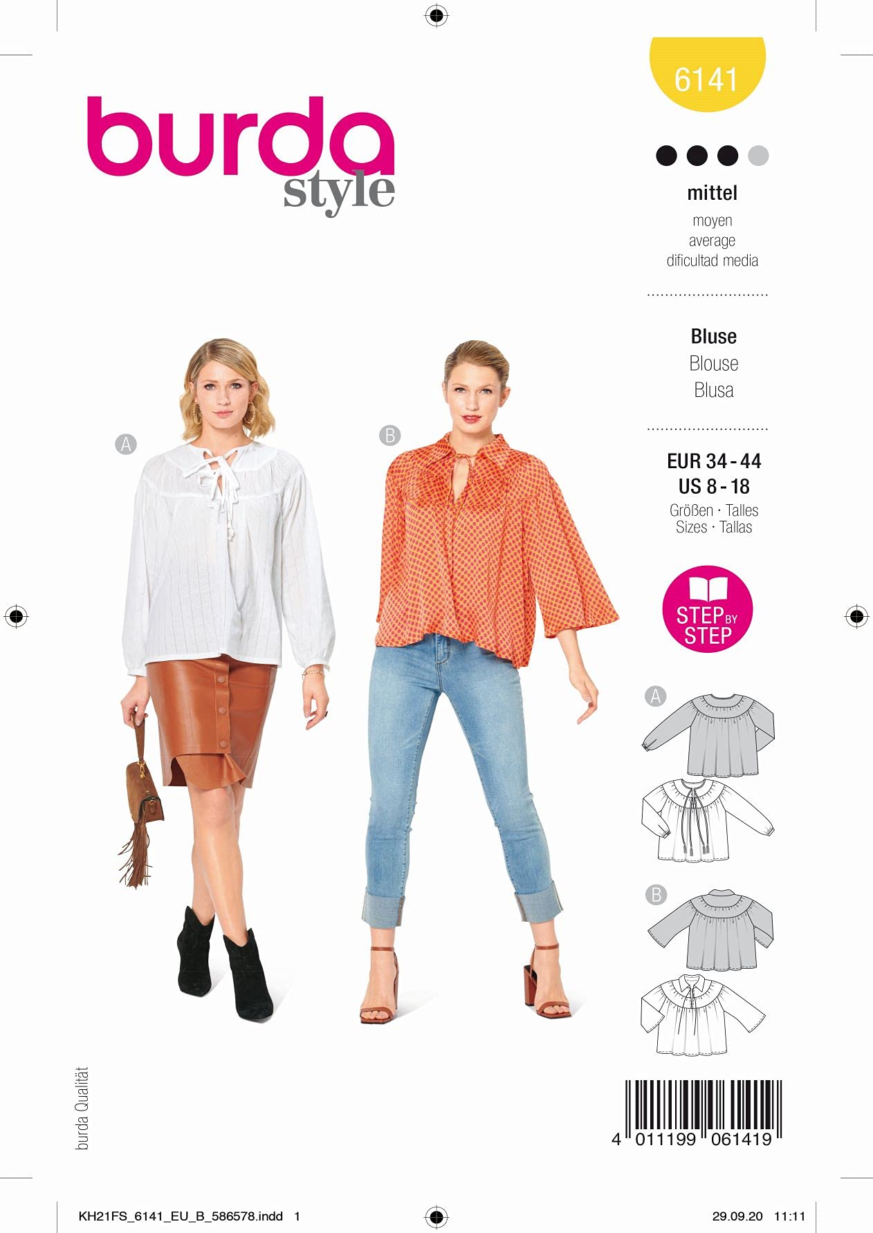 burda-style-6141-schnittmuster-bluse-damen-gr-34-44-level-3-mittel image 7