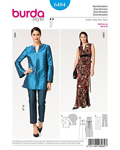 burda-style-6484-schnittmuster-tunika-7-8-hose-und-kleid image 6
