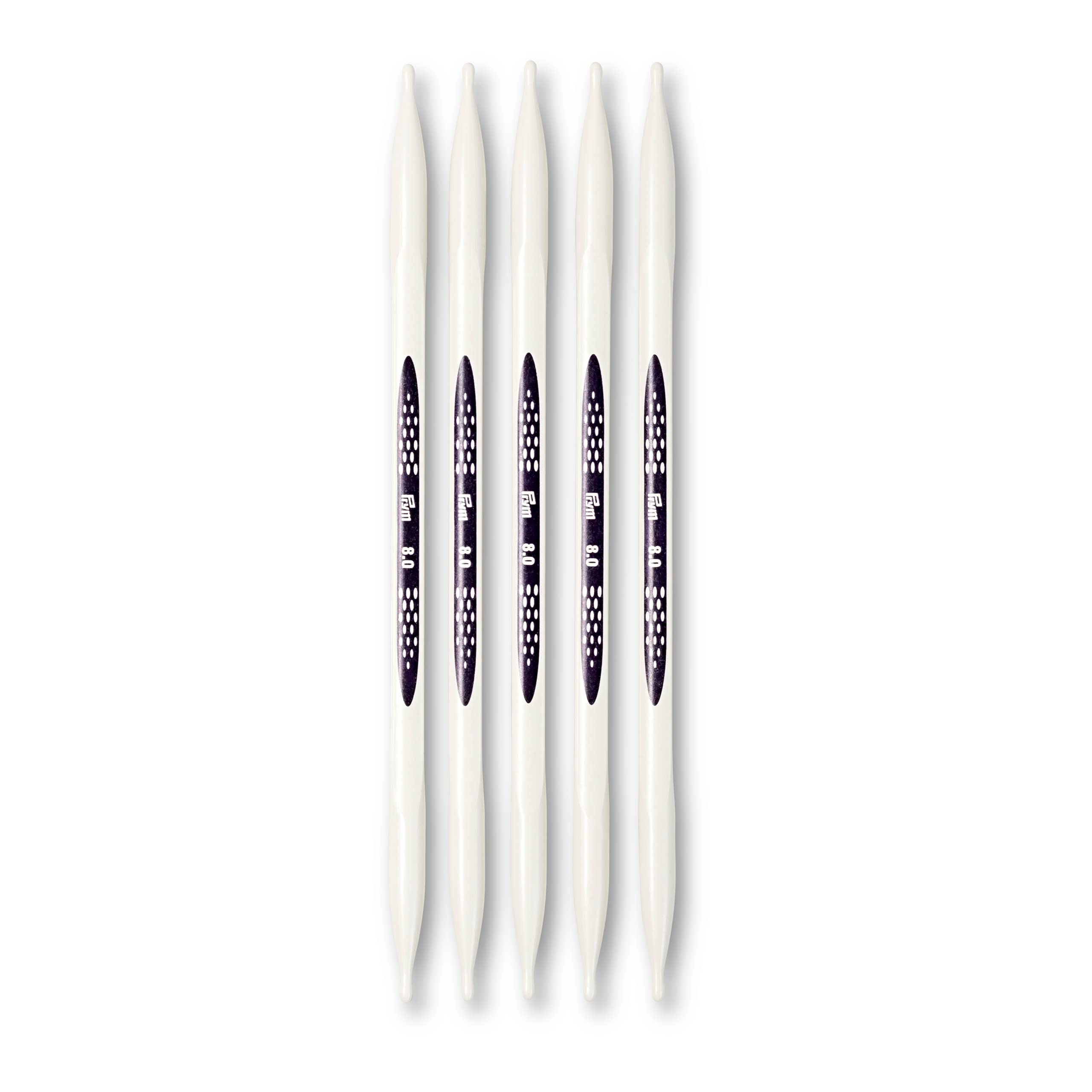 prym-ergonomics-strumpfstricknadeln-5er-set-8-0-mm-20-cm image 1