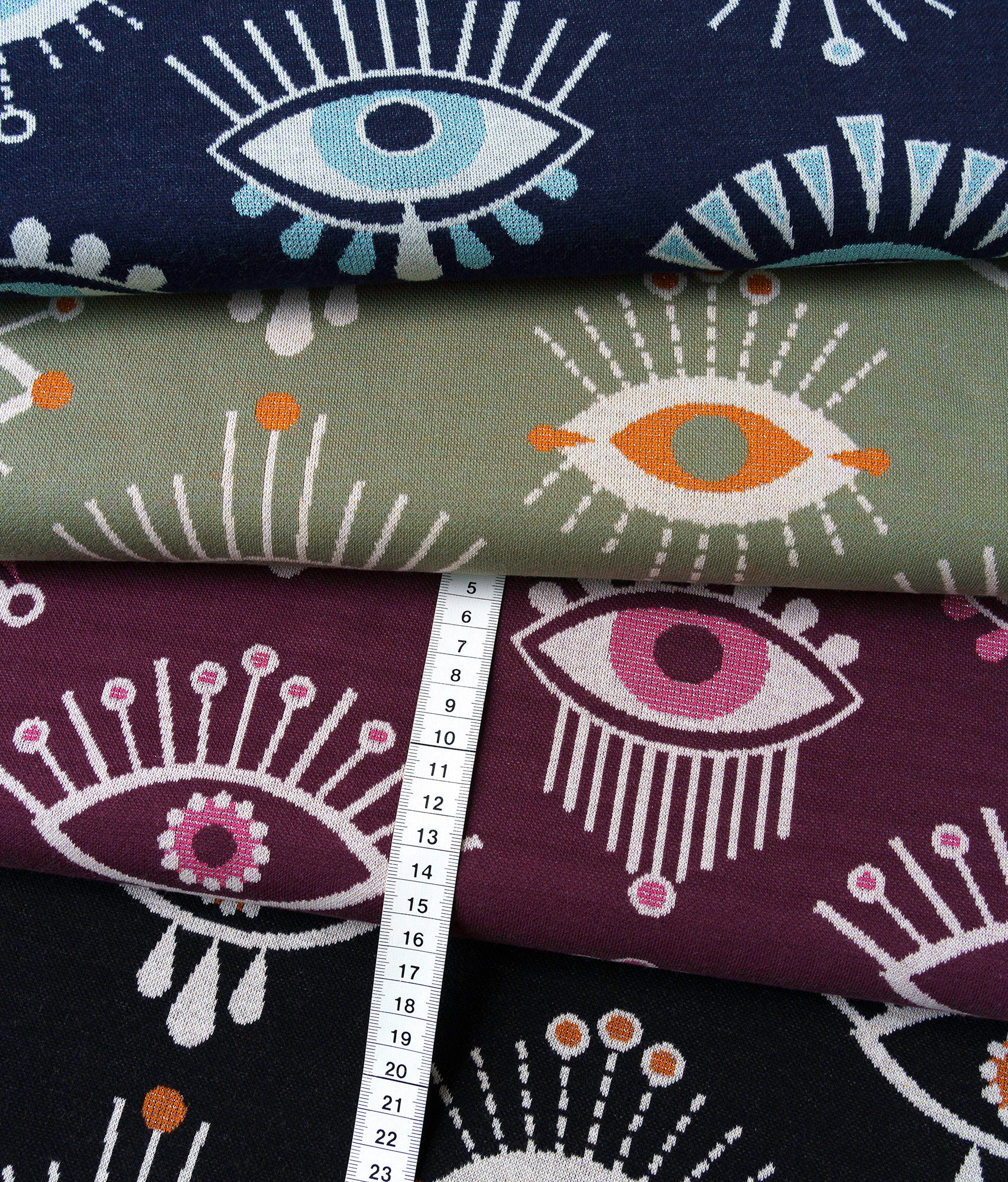 albstoffe-magical-shimmer-eye-of-enlightment-bio-jacquard-jersey-meterware image 6