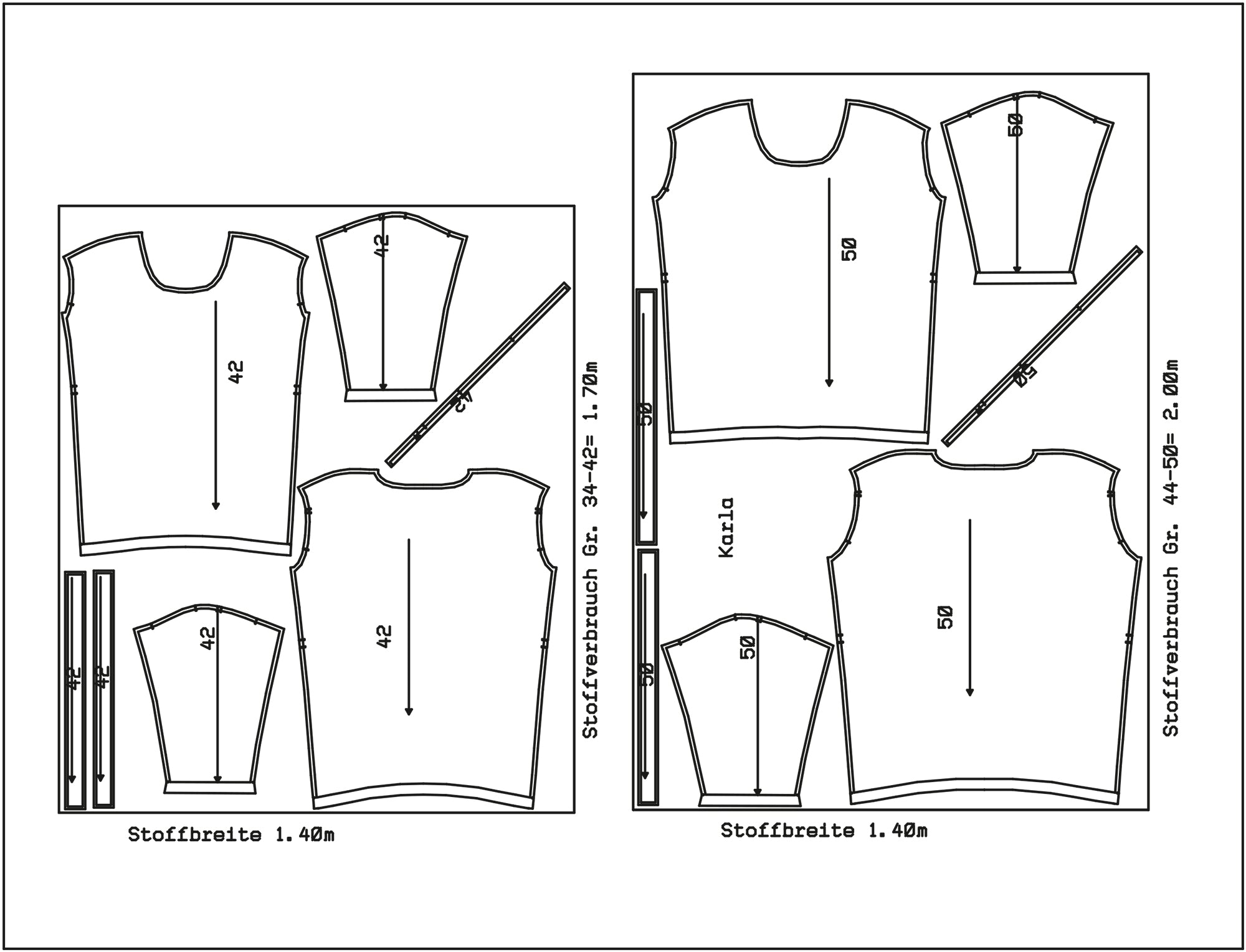 schnittmuster-berlin-tunika-karla-schnittmuster-longbluse-gr-34-50 image 3