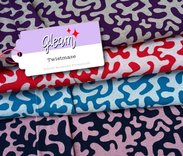 albstoffe-gleam-twistmaze-doubleface-bio-jacquard-jersey-meterware image 1