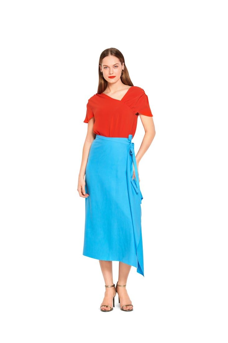 burda-style-6119-schnittmuster-shirt-und-kleid-damen-gr-34-44-level-2-leicht image 8