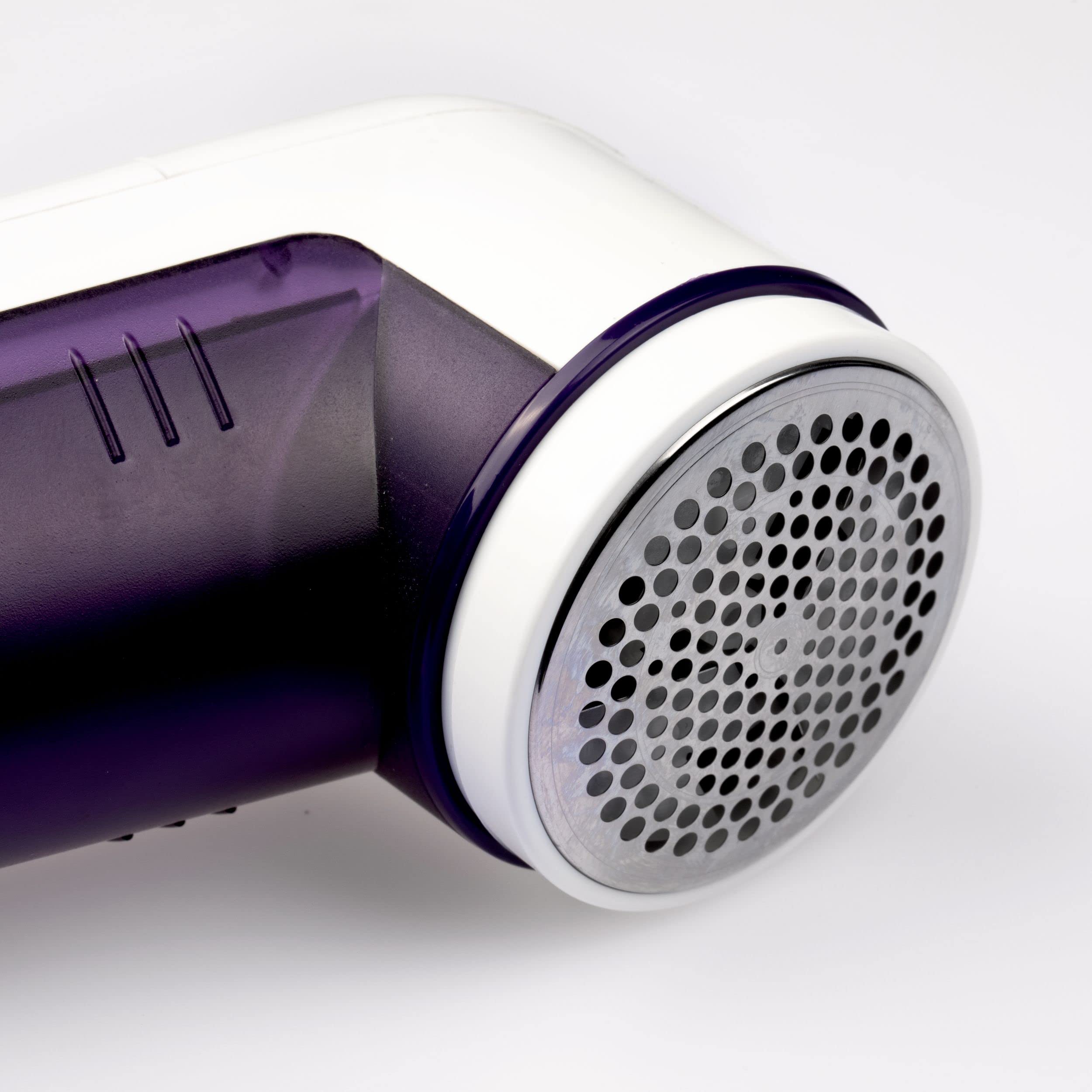 prym-maxi-fusselentferner-stoffrasierer-batteriebetrieben-lila-wei image 3
