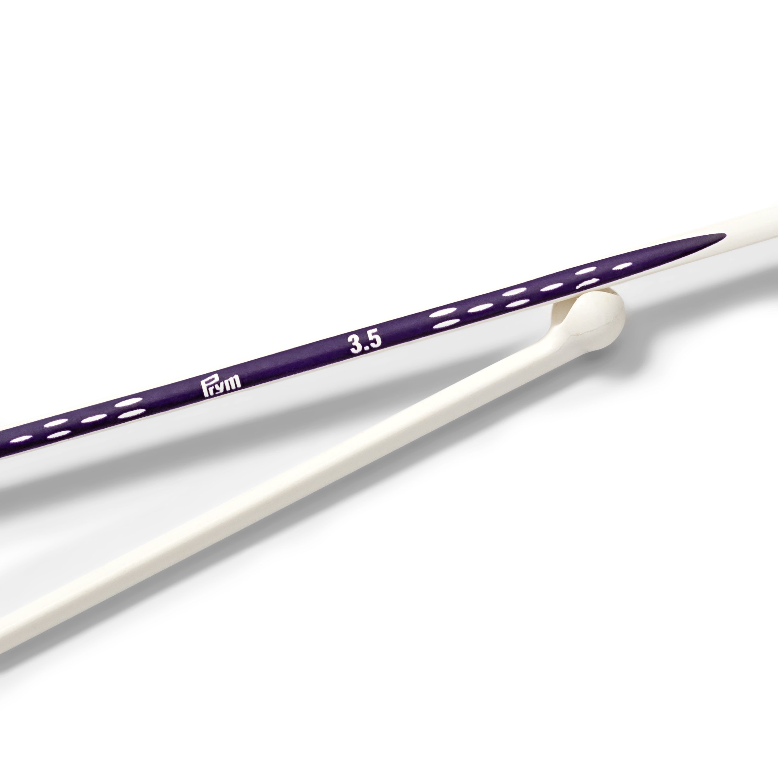 prym-ergonomics-einpunkt-stricknadeln-kunststoff-3-5-mm-35-cm-1-paar image 2