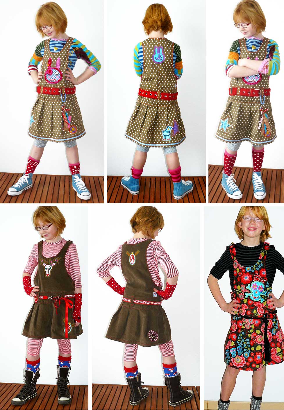 farbenmix-xana-latzkleid-mit-faltenrock-schnittmuster-ebook-86-164 image 2