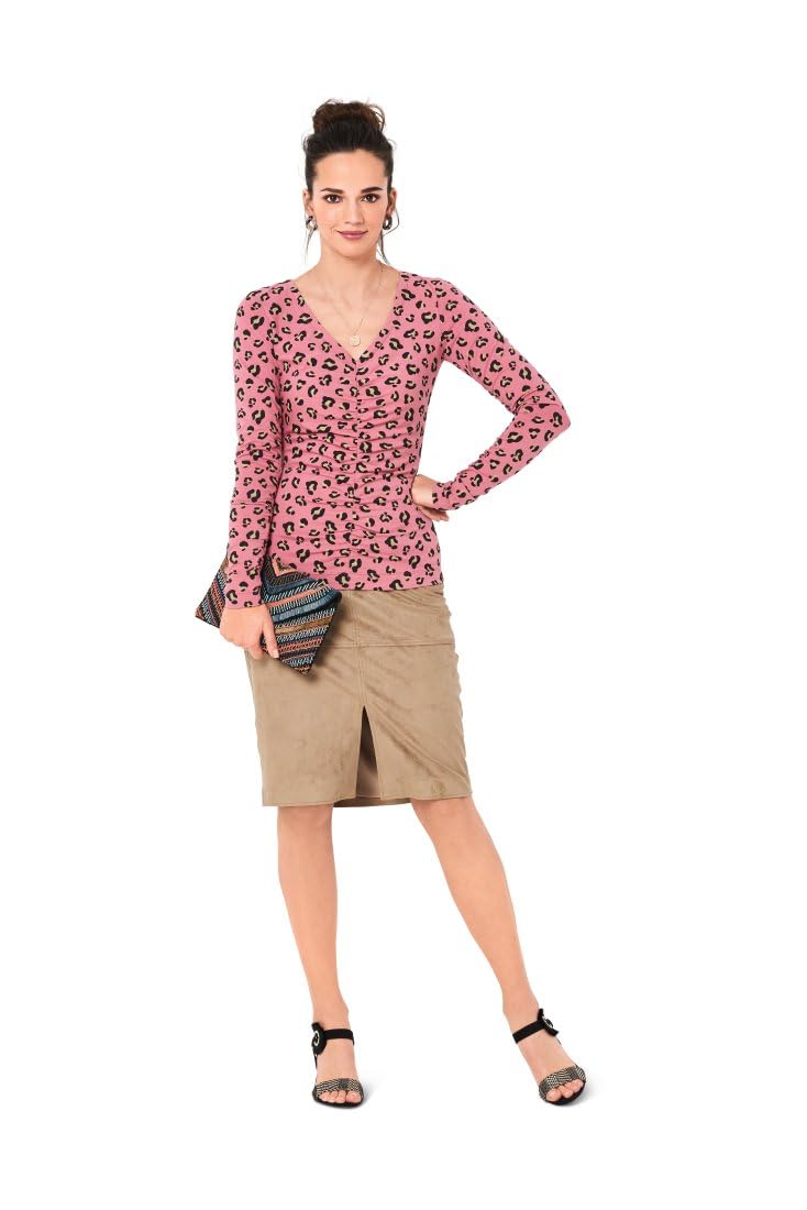 burda-style-6113-schnittmuster-shirt-und-kleid-damen-gr-34-44 image 8