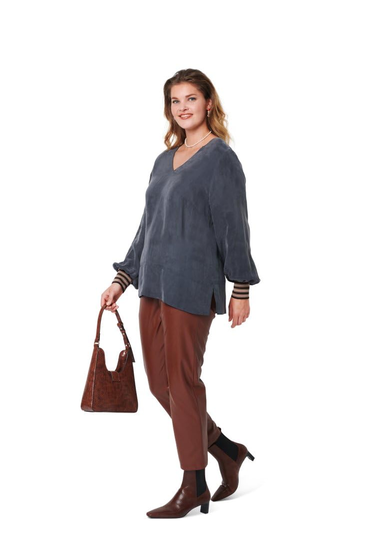 burda-style-schnittmuster-tunika-6066-damen-gr-44-54-leicht image 2