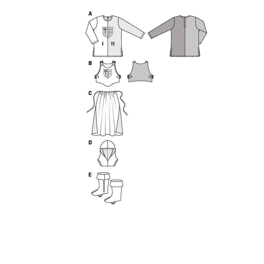 burda-style-kids-9446-ritter-kost-m-kinder-104-140-schnittmuster image 4